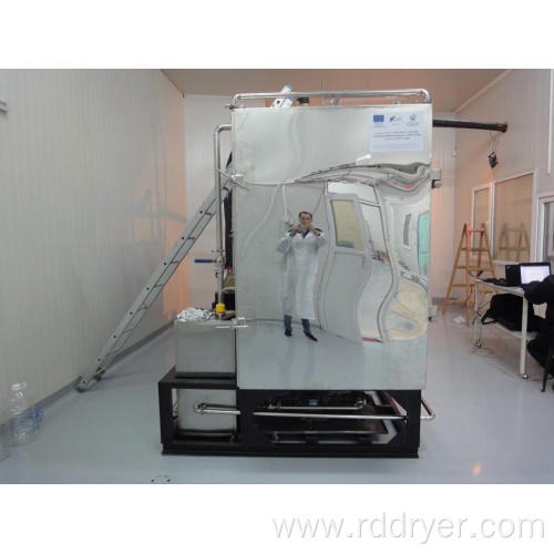 Dry shrimp cryogenic freeze dryer